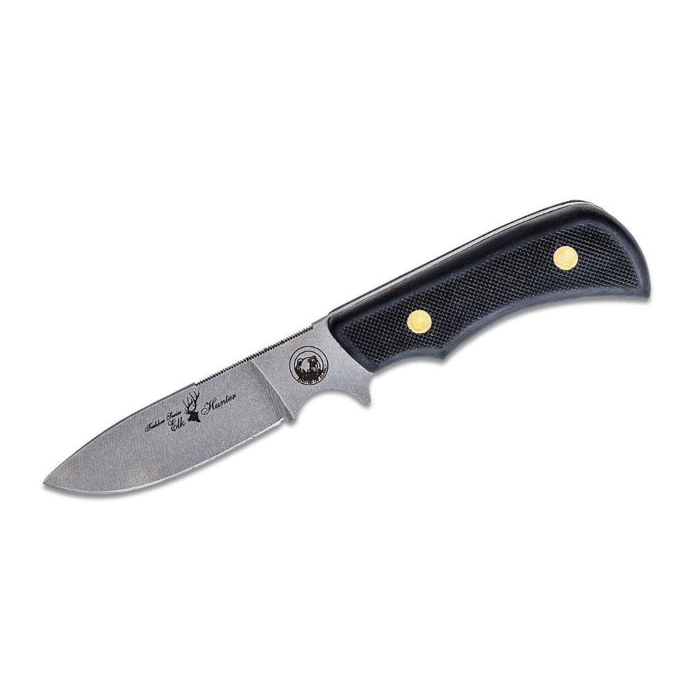 Knives Of Alaska 3.25-Inch Suregrip Trekker Series Elk Hunter Knife (Black) (Open Box)
