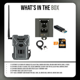 Spypoint Flex Dark Cellular Trail Camera (2 Pack) w/ Steel Case and Accessories