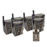 Yellowstone Metal Box for Y2 Cellular Trail Camera (6 Pack) with Card Reader