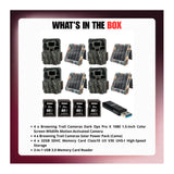 Browning Trail Cameras Dark Ops Pro X 1080 Motion-Activated Camera Bundle
