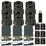 Browning Trail Camera Strike Force FHDR 40MP (6-Pack) with Accessories Bundle