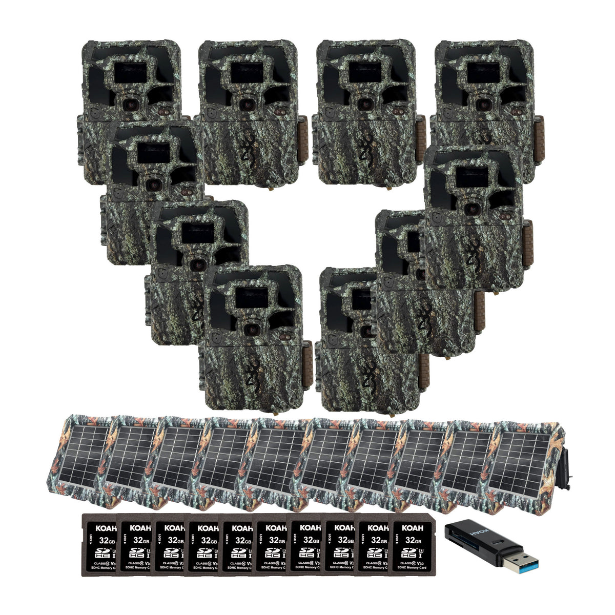 Browning Trail Cameras Dark Ops Pro X 1080 Motion-Activated Camera Bundle