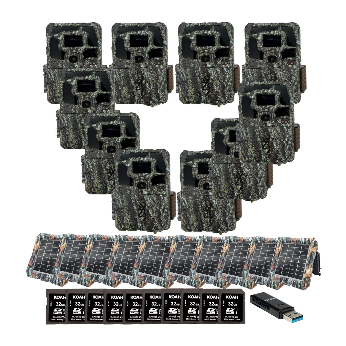 Browning Trail Cameras Dark Ops Pro X 1080 Motion-Activated Camera Bundle