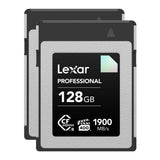 Lexar Diamond Series Professional 128GB CFexpress Type-B Memory Card (2-Pack)