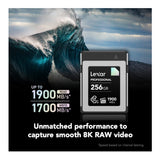 Lexar Diamond Series Professional 256GB CFexpress Type-B Memory Card (2-Pack) (Open Box)
