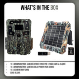 Browning Trail Cameras Strike Force Pro X Trail Camera Bundle (10-Pack, Camo)
