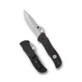 Spyderco Starmate Black G-10 CPM 20CV Sprint Run Folding Knife with LinerLock