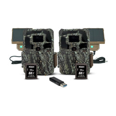 Browning Dark Ops Pro X 1080 Trail Camera (2-Pack) with Accessories Bundle
