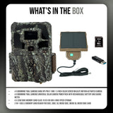 Browning Dark Ops Pro X 1080 Trail Camera (4-Pack) with Accessories Bundle