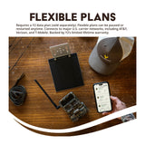 Yellowstone Y2 Black Wide Lens Bundle with Batteries, Solar Panels, and Accessories (2-Pack)
