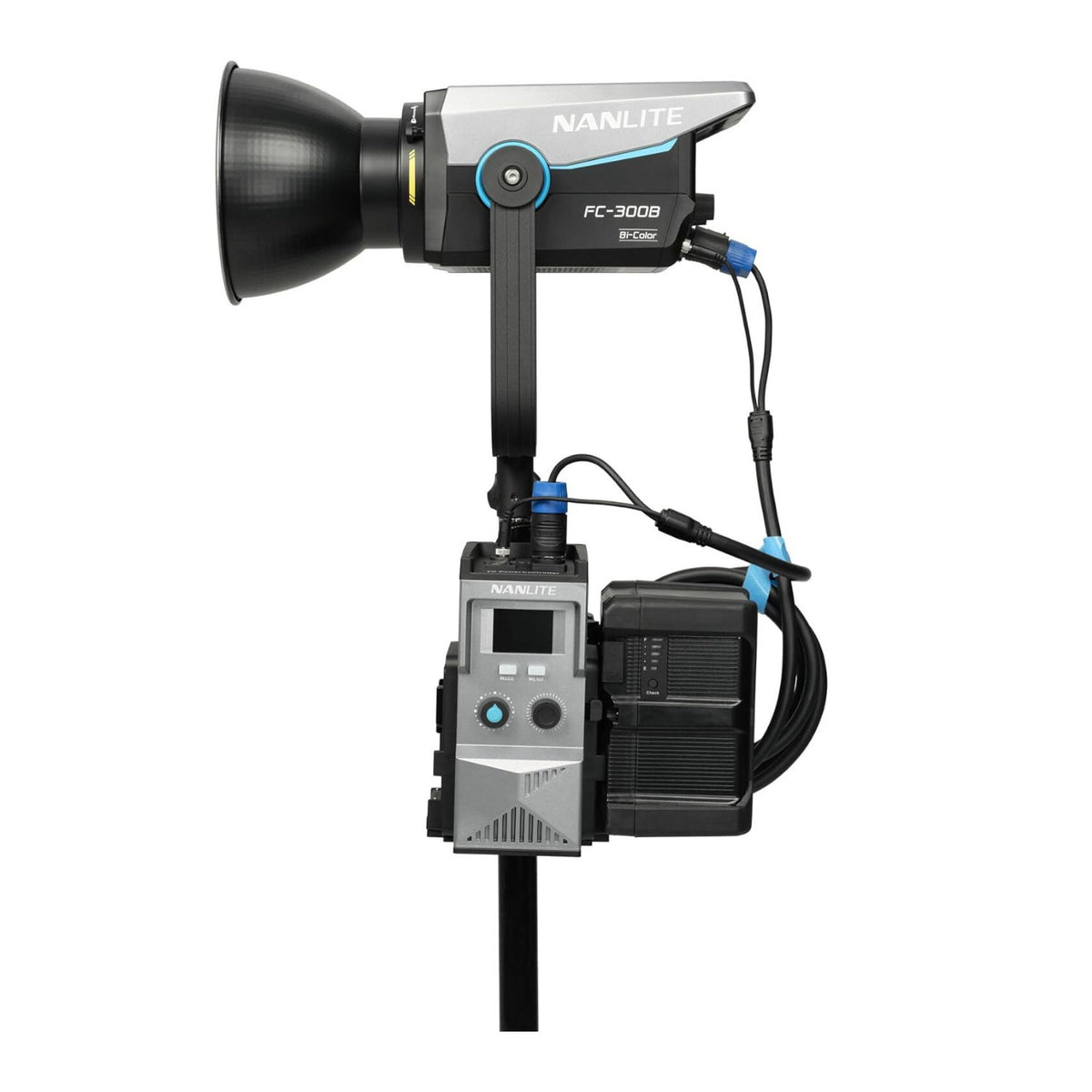 Nanlite Power Controller for FC-Series Spotlights with Built-In Screen (Open Box)