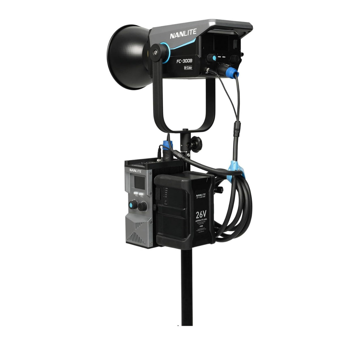 Nanlite Power Controller for FC-Series Spotlights with Built-In Screen (Open Box)