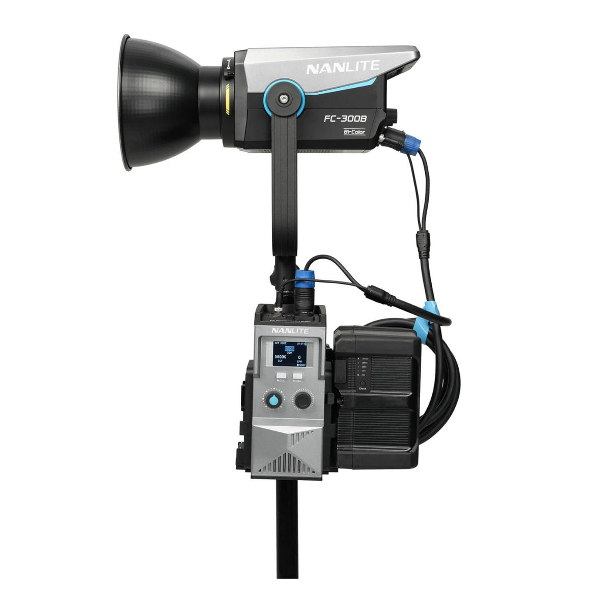 Nanlite Power Controller for FC-Series Spotlights with Built-In Screen (Open Box)
