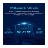 TP-Link Deco XE200 Pro AXE11000 Wireless Multi-Gig Mesh Wi-Fi System (2-Pack) (Open Box)