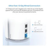 TP-Link Deco XE200 Pro AXE11000 Wireless Multi-Gig Mesh Wi-Fi System (2-Pack) (Open Box)