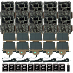 Browning Dark Ops Pro X 1080 Trail Camera (10-Pack) with Accessories Bundle