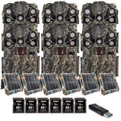 Browning Trail Cameras Recon Force Elite HP5 Ultra (Non-Cellular) 6-Pack Bundle