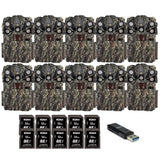 Browning Recon Force Elite Ultra Non-Cellular Trail Camera (10 Pack) Bundle