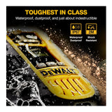 DEWALT FRS Walkie Talkies 4 Pack with Headsets, Long Range 2-Way Radios and IP67