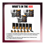 Spypoint FLEX-DARK GPS-Enabled Cellular Trail Camera with Accessories Bundle