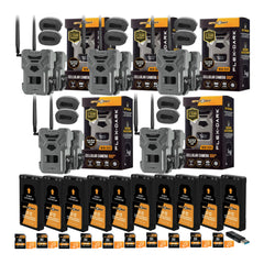 Spypoint FLEX-DARK -Enabled Cellular Trail Camera with Accessories Bundle