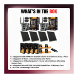 Spypoint FLEX-DARK GPS-Enabled Cellular Trail Camera with Solar Panel and Accs