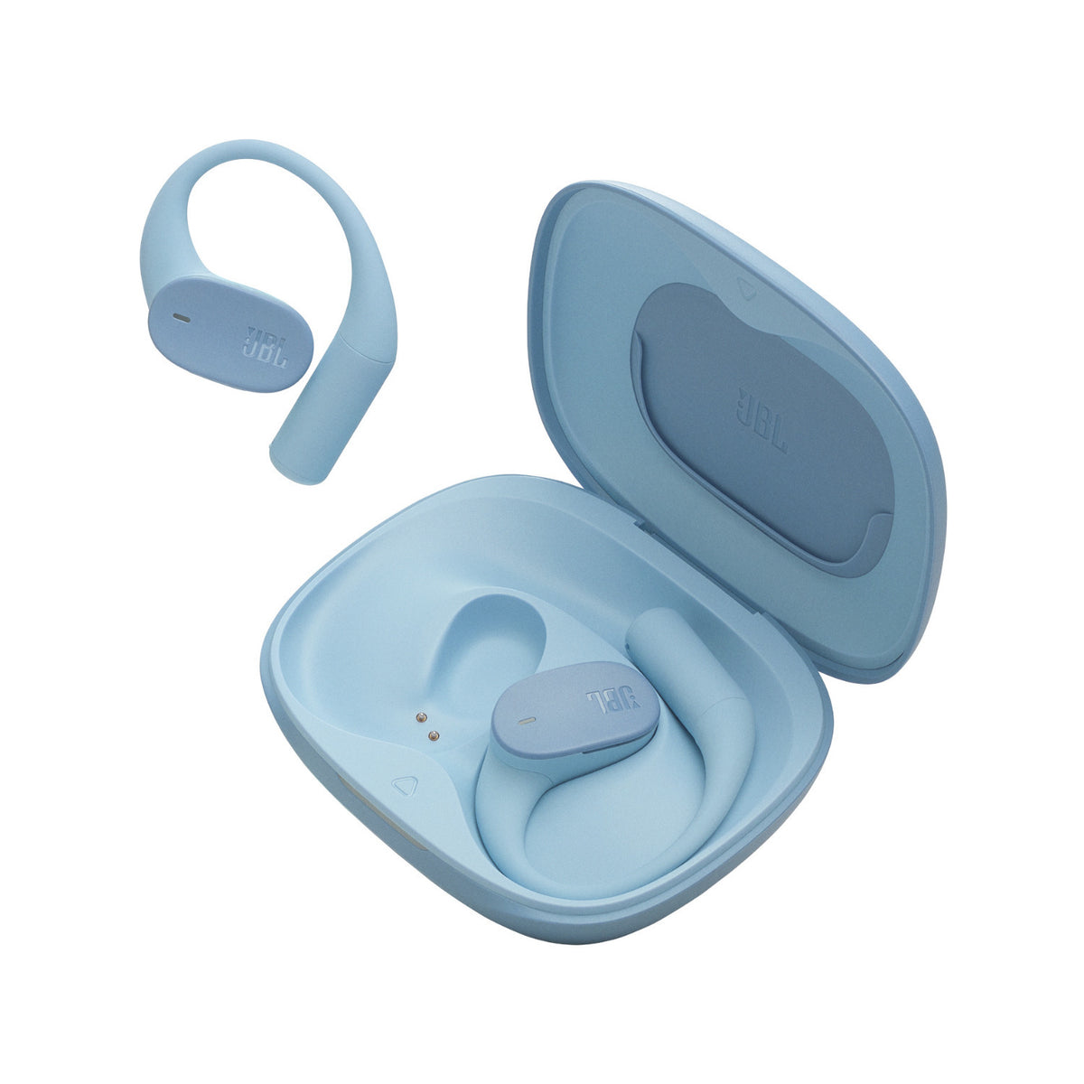 JBL Sense Lite True Wireless Open-Ear Earbuds with 32 hours of Playtime (Blue) (Open Box)