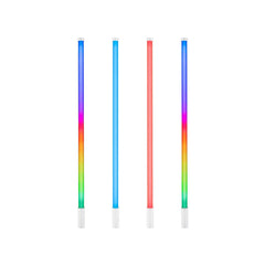Nanlite PavoTube T8-7X RGBWW LED Pixel Tube 4-Light Kit (Open Box)