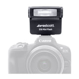 Westcott S18 Mini On-Camera Flash with Universal Hot Shoe Compatibility