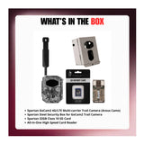 Spartan GoCam2 4G/LTE Multi-carrier Trail Camera (Areus Camo) with Accessories