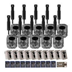 Spartan GoCam2 4G/LTE Multi-carrier Trail Camera (Areus Camo) with Accessories