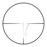 Hawke XB30 SR 2-7x32mm 1/2 MOA Crossbow Scope Bundle with 1-inch Mount Rings (M)