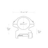 Hawke Sport Optics Vantage IR 4-12x50 Riflescope (L4A Dot Reticle) with Rings Bundle