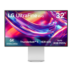 LG 32-Inch UltraFine evo 6K Nano 60Hz IPS Black Professional Monitor (Silver) (Open Box)