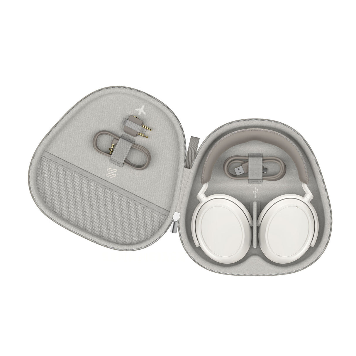 Sennheiser MOMENTUM 4 Noise-Canceling Wireless Over-Ear Headphones (White)