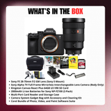 Sony FE 28-70mm f/2 GM Lens with Alpha 7V Mirrorless Camera Bundle