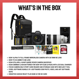 Sony Alpha 7V Mirrorless Camera with 28-70mm II and 50-150mm Lens Bundle