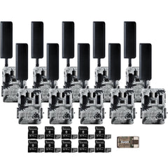 Spartan GoLive2 4G/LTE Trail Camera (10 Pack) w/ 32GB Memory Card & Card Reader
