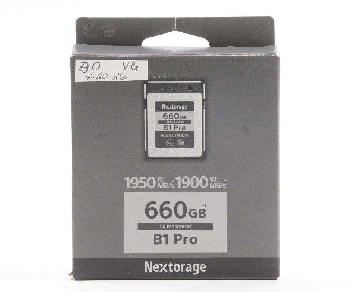 Nextorage B1 Pro Series CFexpress Type B 660GB Memory Card (Used)