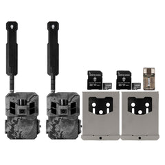 Spartan GoLive3 4G/LTE Multi-Carrier Trail Camera (Areus Camo) 2-Pack Bundle