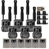 Spartan GoLive3 4G/LTE Multi-Carrier Trail Camera (Areus Camo) 6-Pack Bundle