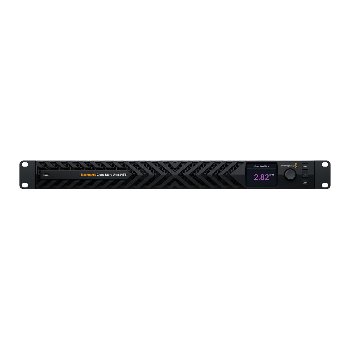 Blackmagic Design Cloud Store Ultra 24TB SSD 100GbE Rackmount Shared Storage System (Black)