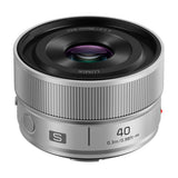 Panasonic LUMIX S 40mm f/2 Compact Prime L-Mount Lens (Silver)