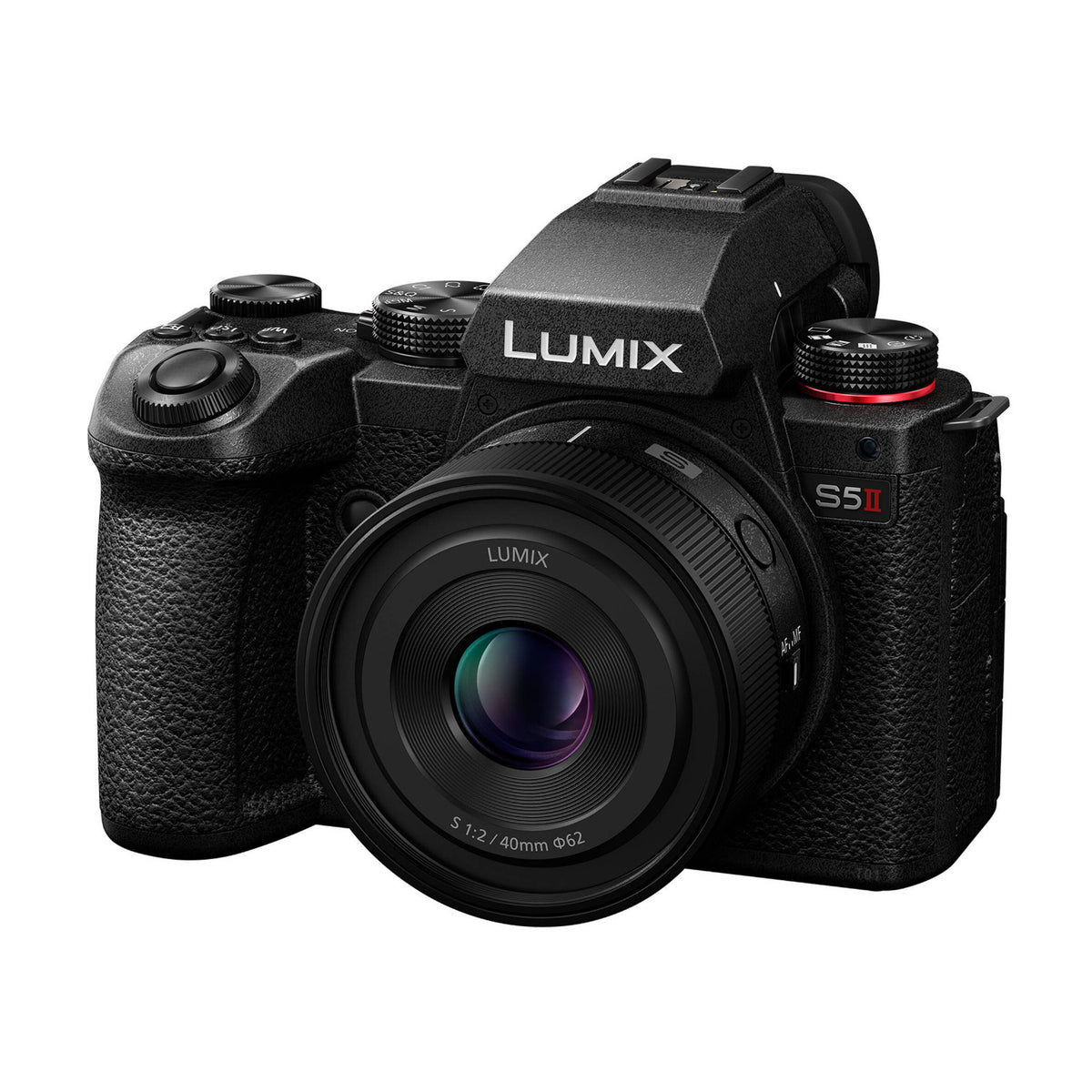 Panasonic LUMIX S 40mm f/2 Compact Prime L-Mount Lens (Black)