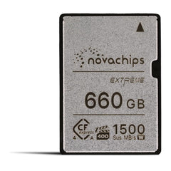 Novachips 660GB Extreme Series CFexpress 4.0 Type A Memory Card with 1,700MB/s Read 1,500MB/s Write