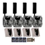 Spartan GoLive 4G/LTE Live Streaming Trail Camera (AT&T) with Accessories