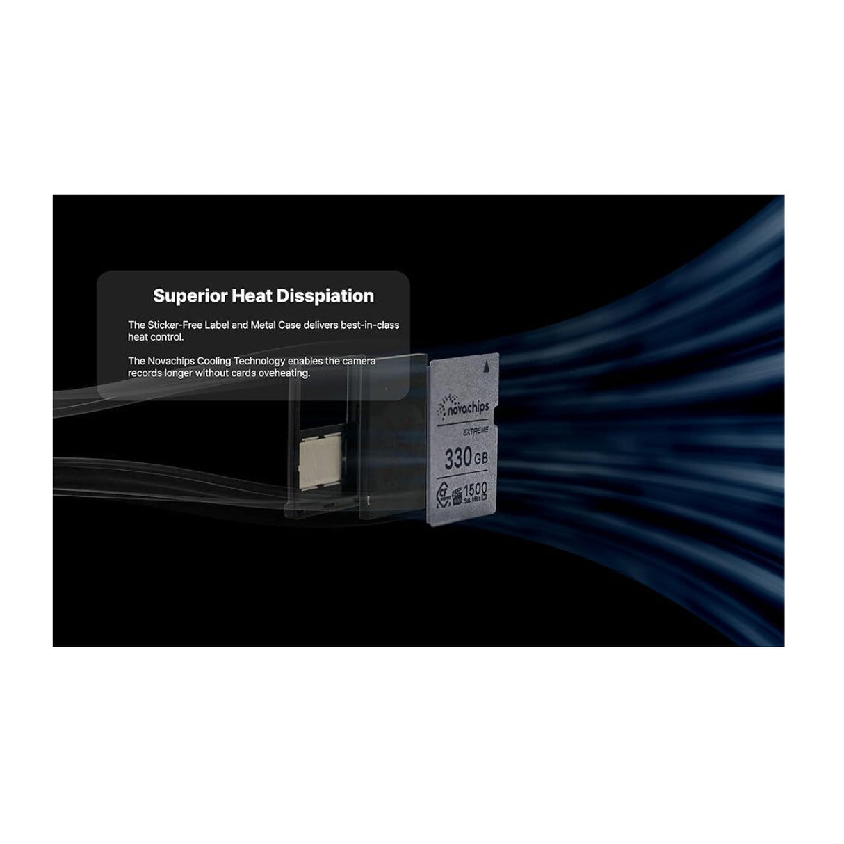 Novachips Extreme 330GB CFexpress 4.0 Type A Memory Card