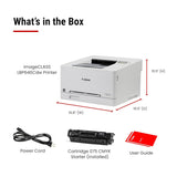Canon Color ImageCLASS Wireless Laser Printer 26 PPM Duplex (White)