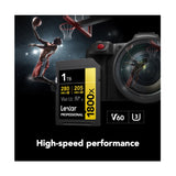 Lexar 1TB Professional 1800x UHS-II SDXC Memory Card (GOLD Series) (Open Box)