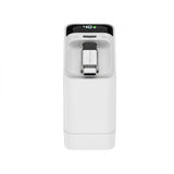 ReelCharge 40W USB C Wall Charger Dual Port Fast Charger Block with LED Display Folding Plug (White)